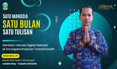 “One Person, One Month, One Story” — Satu Manusia, Satu Bulan, Satu Tulisan.